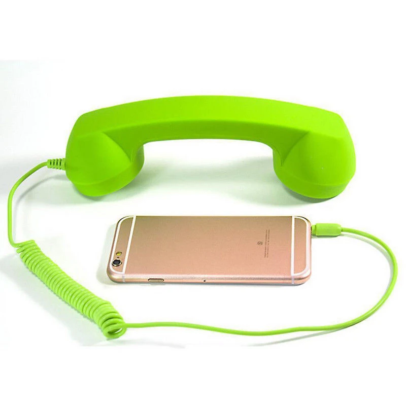 Wireless Handset Phone Headset Retro Telephone Mobile Receivers Headphones For A Handsets