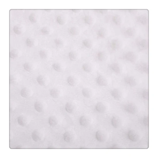 100 polyester embossed royal micro plush blanket minky nursing pillow cover minky fabric print