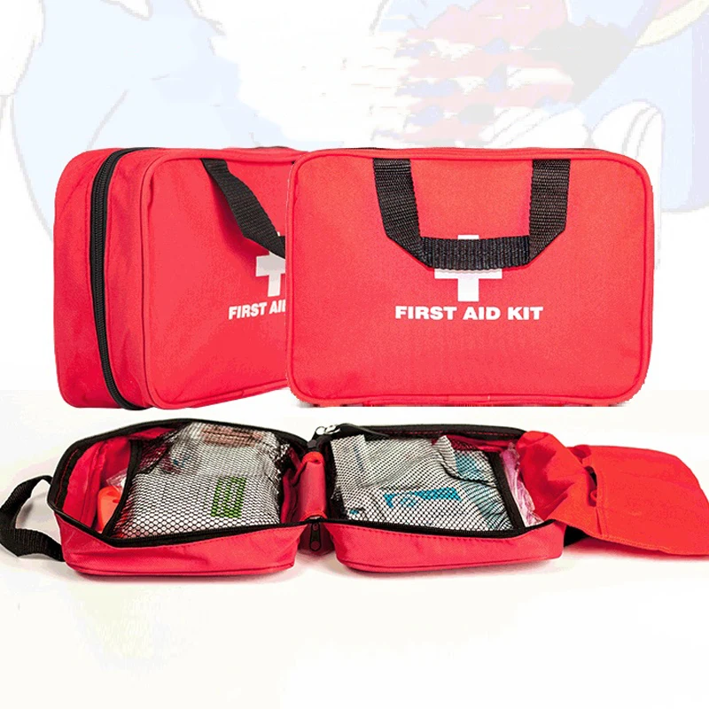 
Customized Medical First Aid Kit With Supplies Bag Large Capacity Variety First Aid Survival Kits 