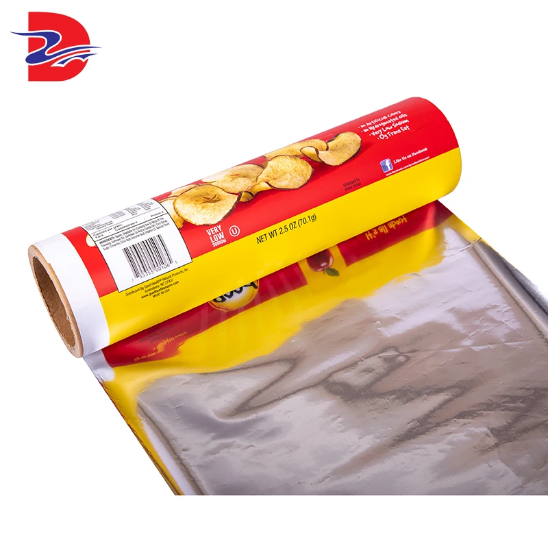 Laminating Roll Cheese Dry Noodles Snack Pe Plastic Packaging Film Roll