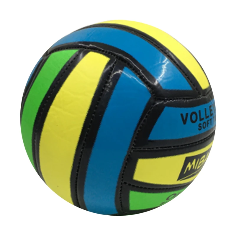 Cheap Price Mini Size 2 Volleyball 18 Panel Soft Touch Kid Toy Volleyball