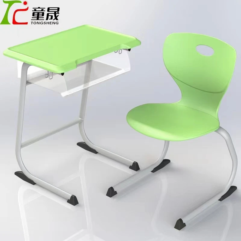 Tongsheng New Senior High School Teacher Design Iron Material Chairs Work Lab Table Desk For Classroom