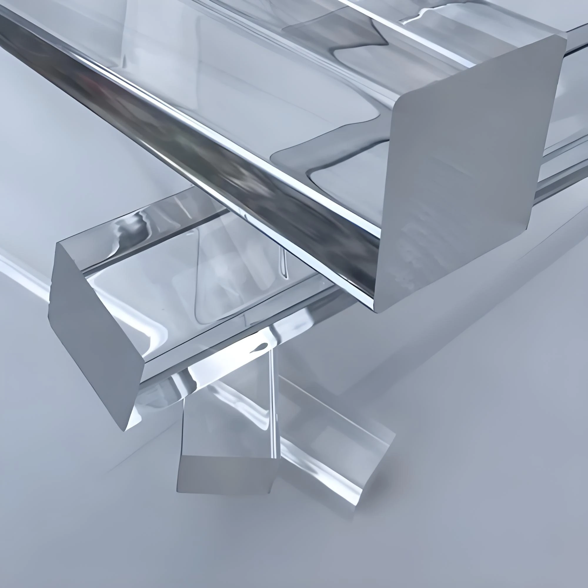 High definition transparent acrylic square bar jewelry display column plastic column PMMA acrylic rod