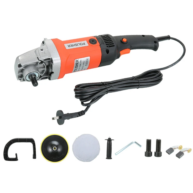 1400W Dual Action Mini Car Polisher Machine 180mm Orbital Car Polisher Machine For Car Detailing And Polishing