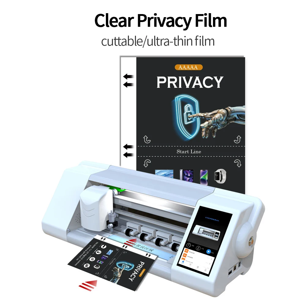 New Cheap Factory Price Matte Privacy Protection Back Anti Spy Film Hydrogel TPU Film for Screen Protector Cutting Machine