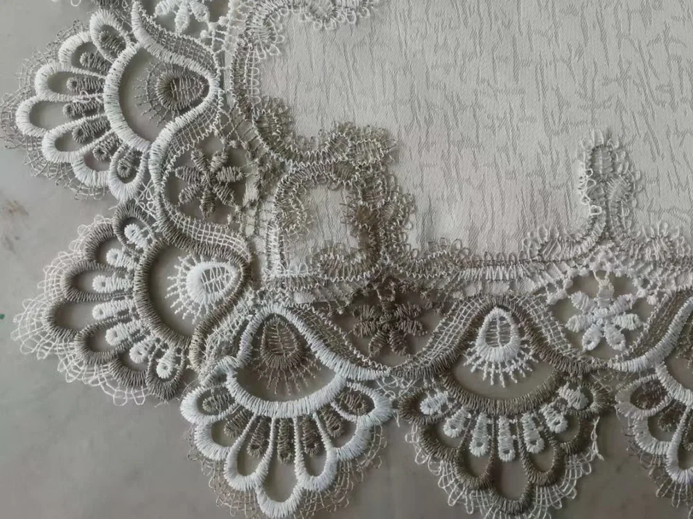 
Wedding lace round tablecloth polyester hotel banquet tablecloth cheap tablecloths for party 