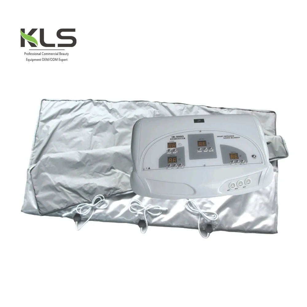 High Quality Portable 3 Zone Far Infrared Heat Sauna Blanket For Home Personal And Commercial Use Sauna Blanket