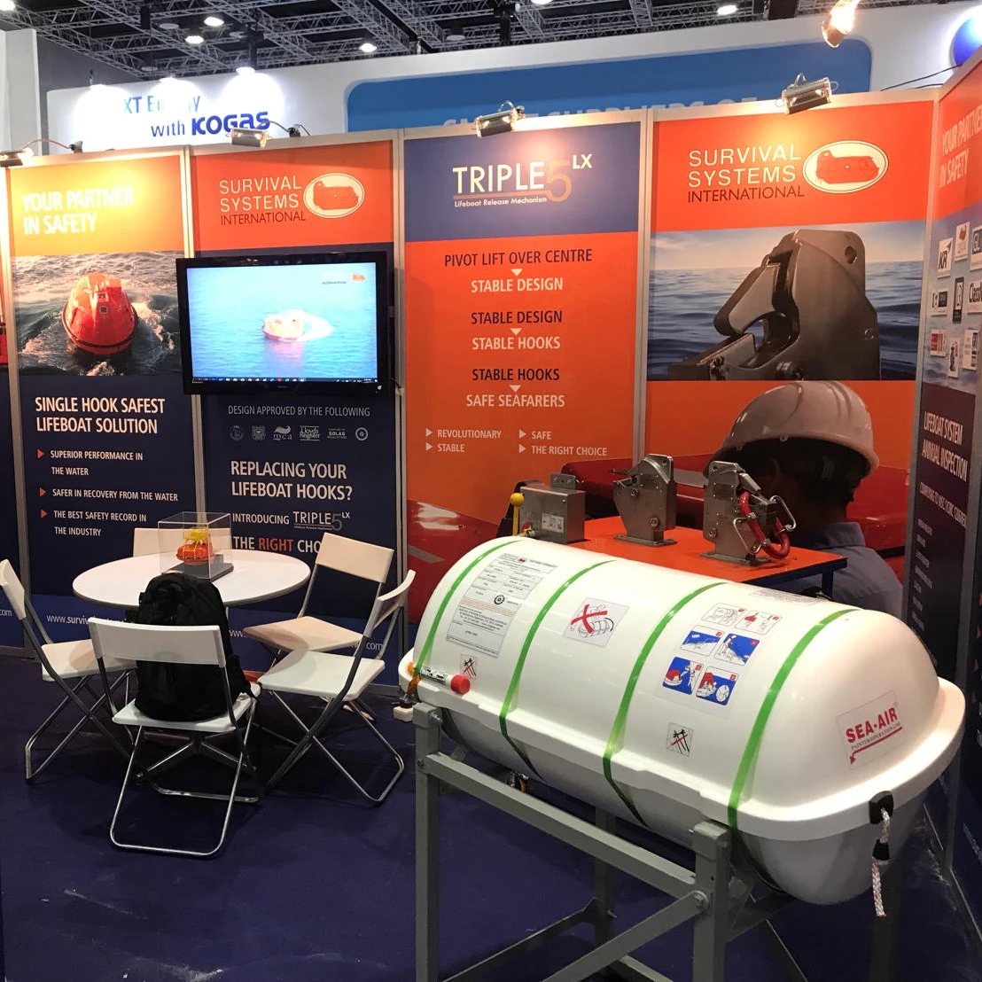 30 person throw over type life raft price