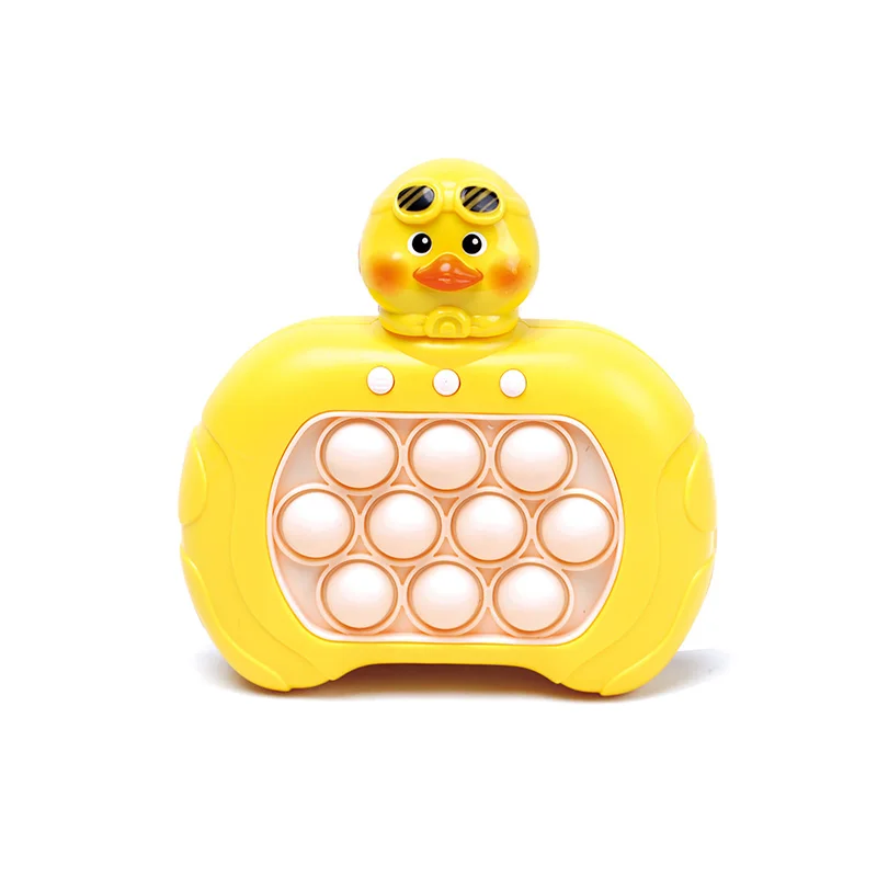 Handheld Fast Speed Pushing Game Toy with Instant Sound Feedback Speed Push Bubble Game Machine For Children