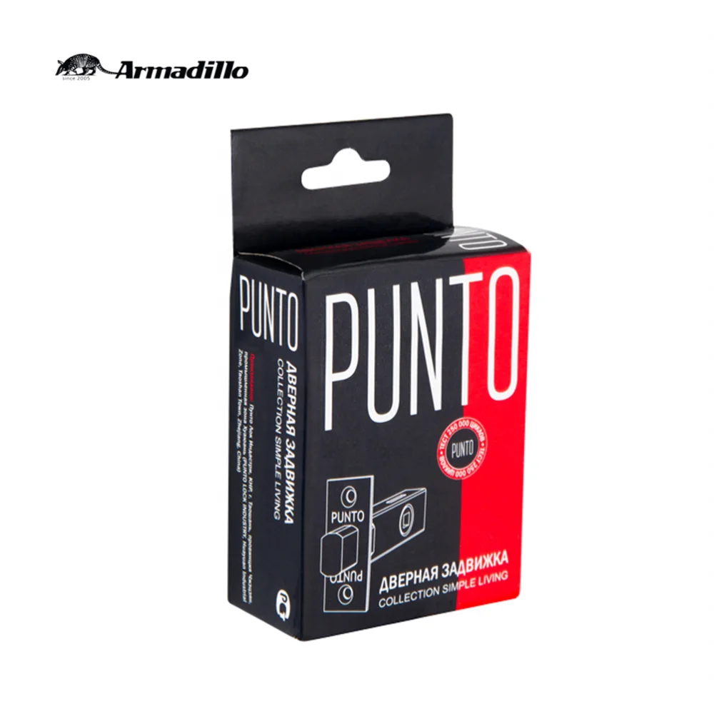 Высокая прочность матовый черный замок-Засов комплект защелка замка