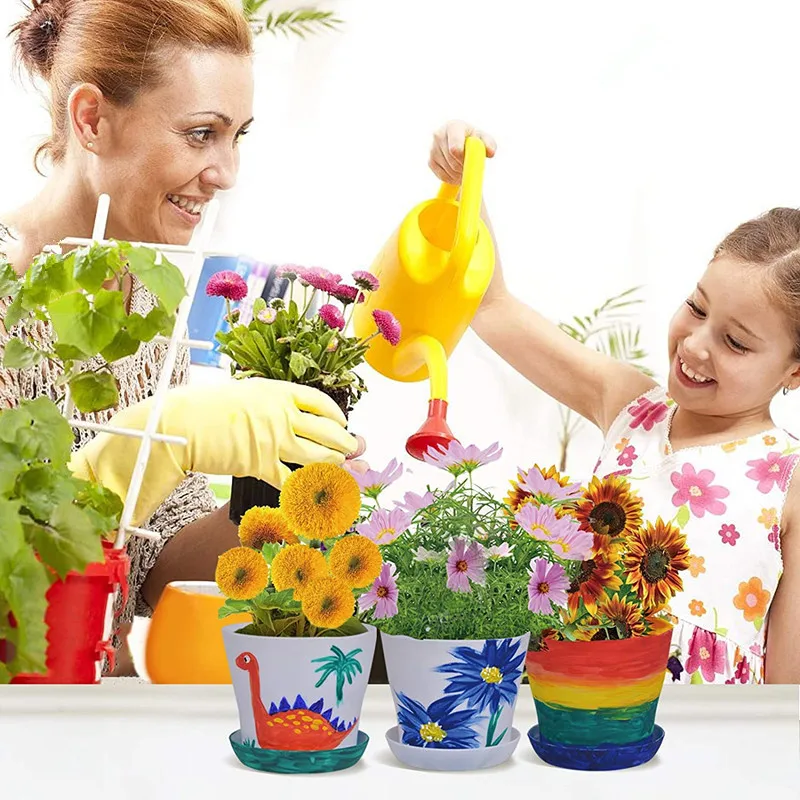 DIY Children Indoor and Outdoor Mini Green Plant Planting Set Small Set Factory Plant Pot Wholesale