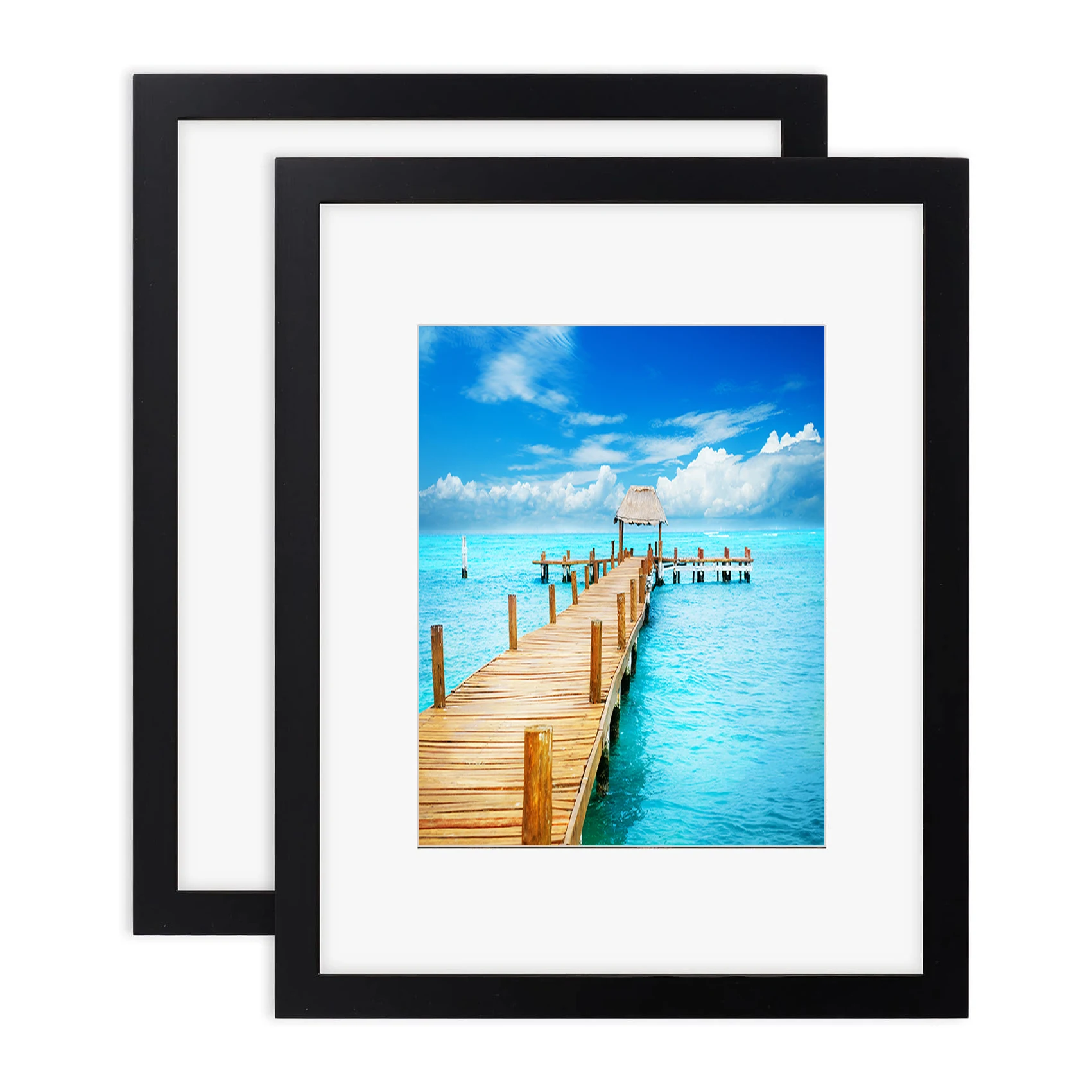 A1 A2 A3 A4in Black Picture Frame Wooden Photo Frame for Home Decoration