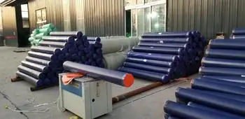 Durable Pe Tarpaulin Tents Blue Orange Colour - Pe Tarpaulin- 145 Gsm - Roll