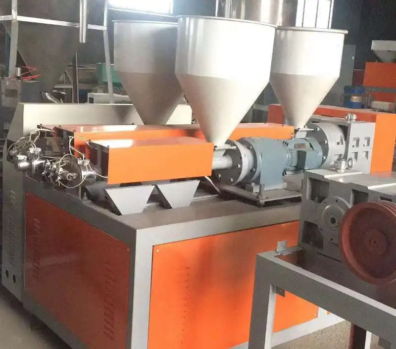 high speed plastic rattan machine/rattan production line