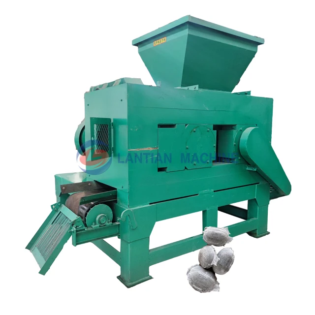 Dry powder briquette machine zinc oxide salt briquetting equipment industrial powder press machine