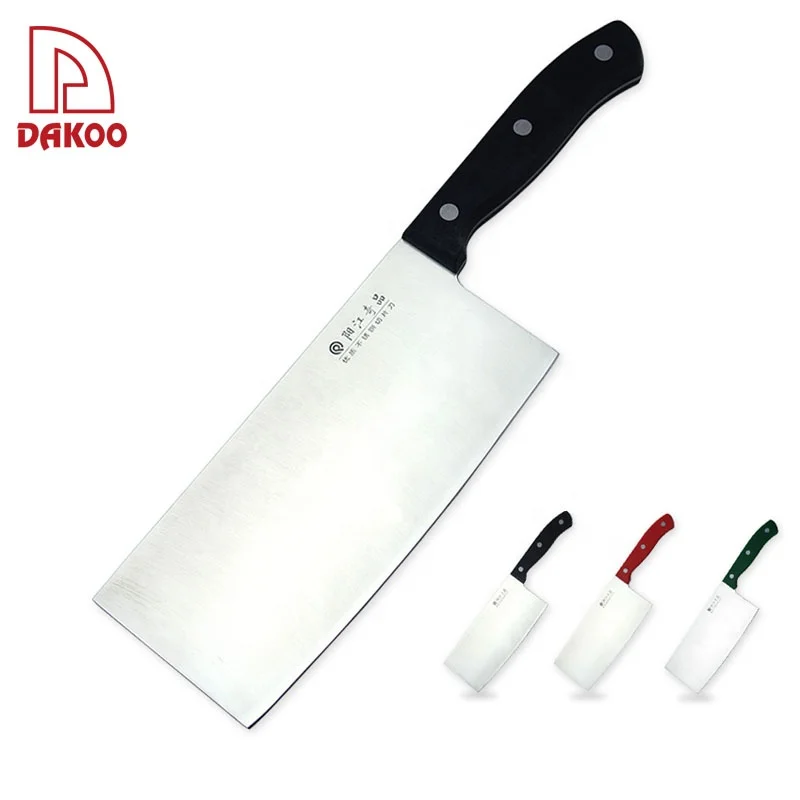 Professional Chopping Knife Stainless Steel Cleaver Knife With POM Handle