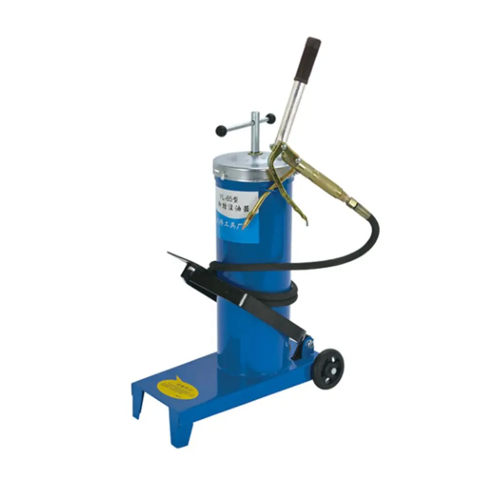 CLAUTOOL High quality Oilerfoot Operated Grease Pump High Pressure Grease Machine 5l 8l10 Liters Pedal Bucket Lubricator Oiler