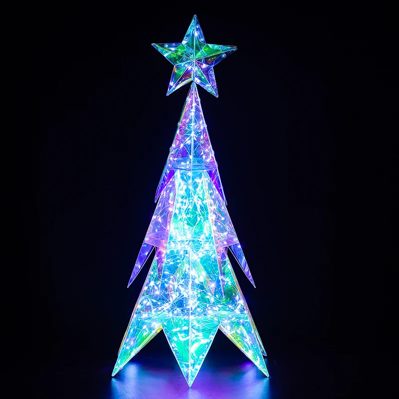 New Product Gift Factory Price Led Lights Luminescent Colorful Glowing Bear Holographic Iridescent Lights Gifts 2023