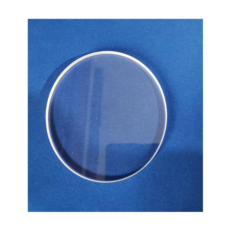 Высокотемпературное прозрачное округленное кварцевое стекло лист кварцевая пластина