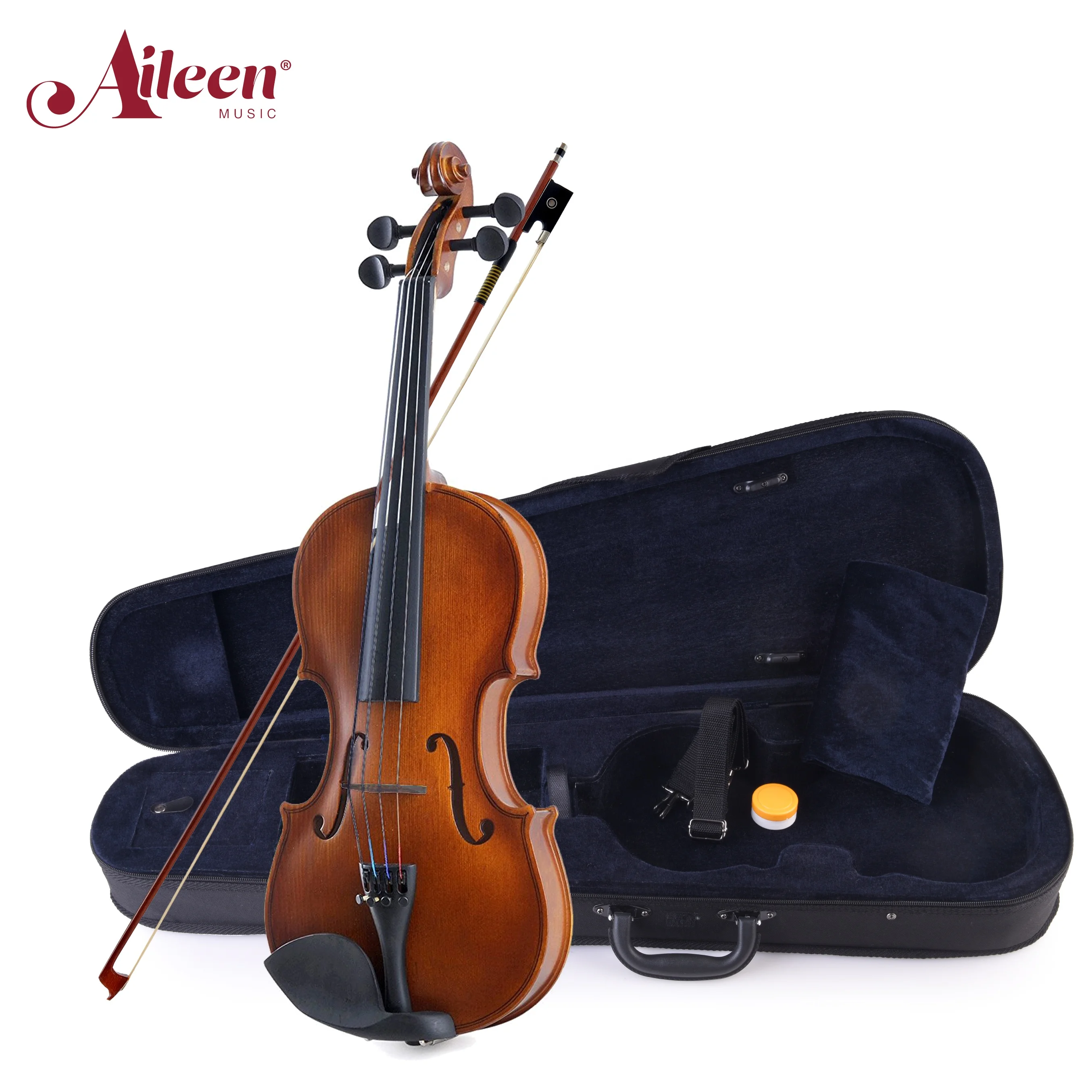 AileenMusic оптовая продажа популярная фанера красивая Студенческая скрипка с