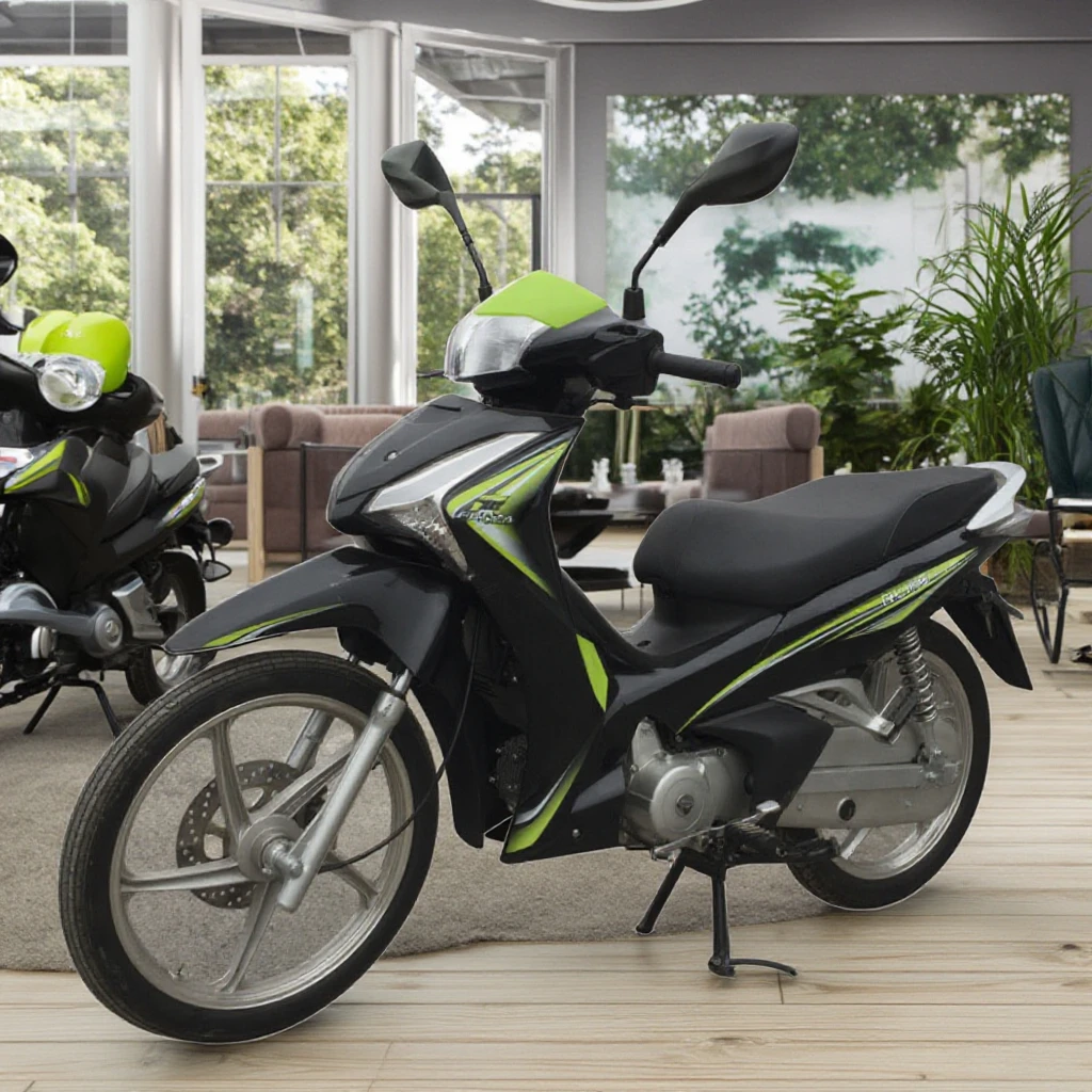 2025 New Arrival Classic Gasoline 4 Strokes 50cc 110cc Classic Moped Motorcycle for Sale