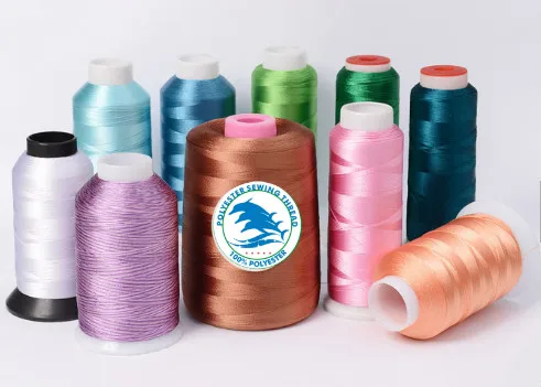 
Factory Price Hot Sale Wholesaler Filament Yarn 120D/2 4000Yard Embroidery Thread Polyester 