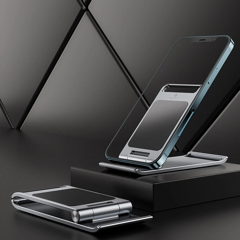 Boneruy Easy Carrying Portable Adjustable Aluminum Desktop Mobile Phone Tablet Holder
