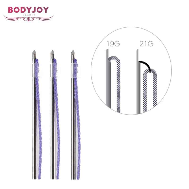 
Absorable sutureace face lifting double mesh 19g pdo thread 