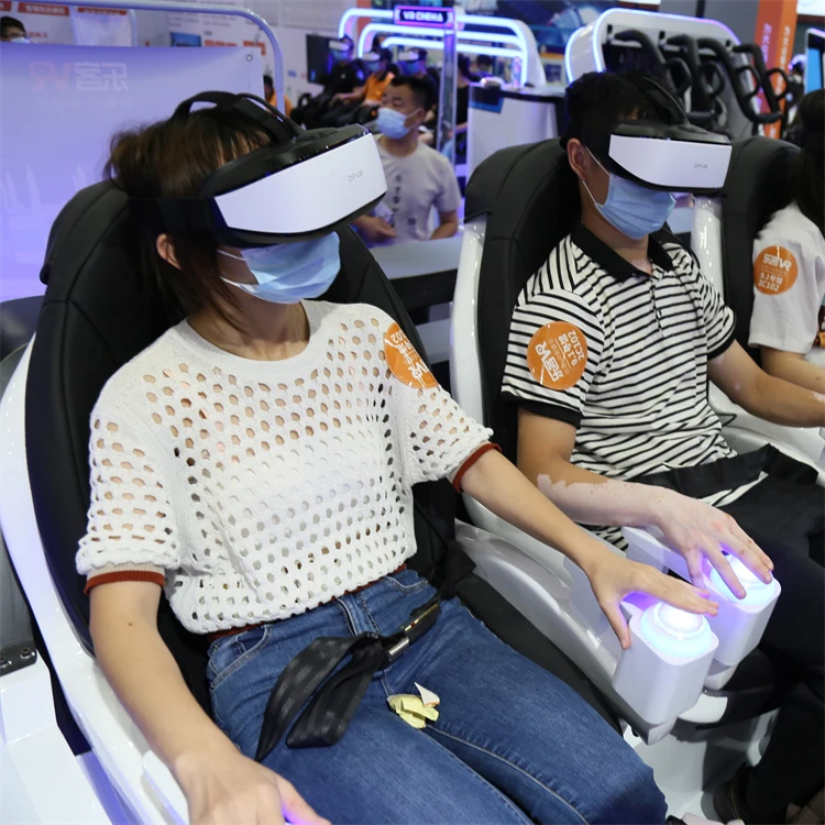 LEKE Franchise Starship Virtual Reality 9d Vr Simulator Theaher 6 Seats Cinema VR Game Machine
