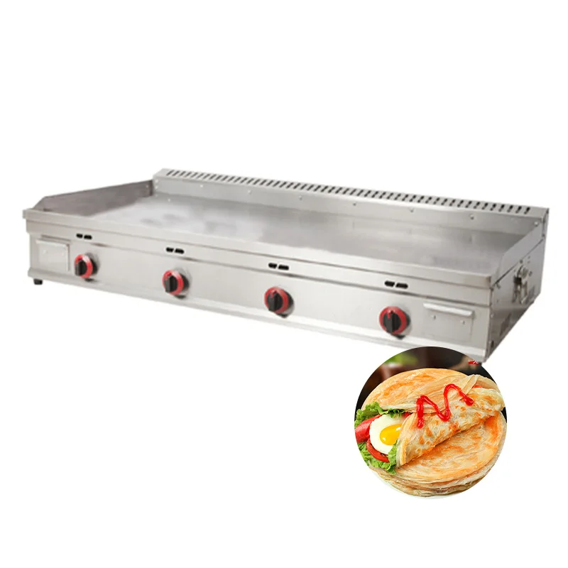 Stainless steel gas energy saving constant temperature hand grab cake 120-50/8MM  machine