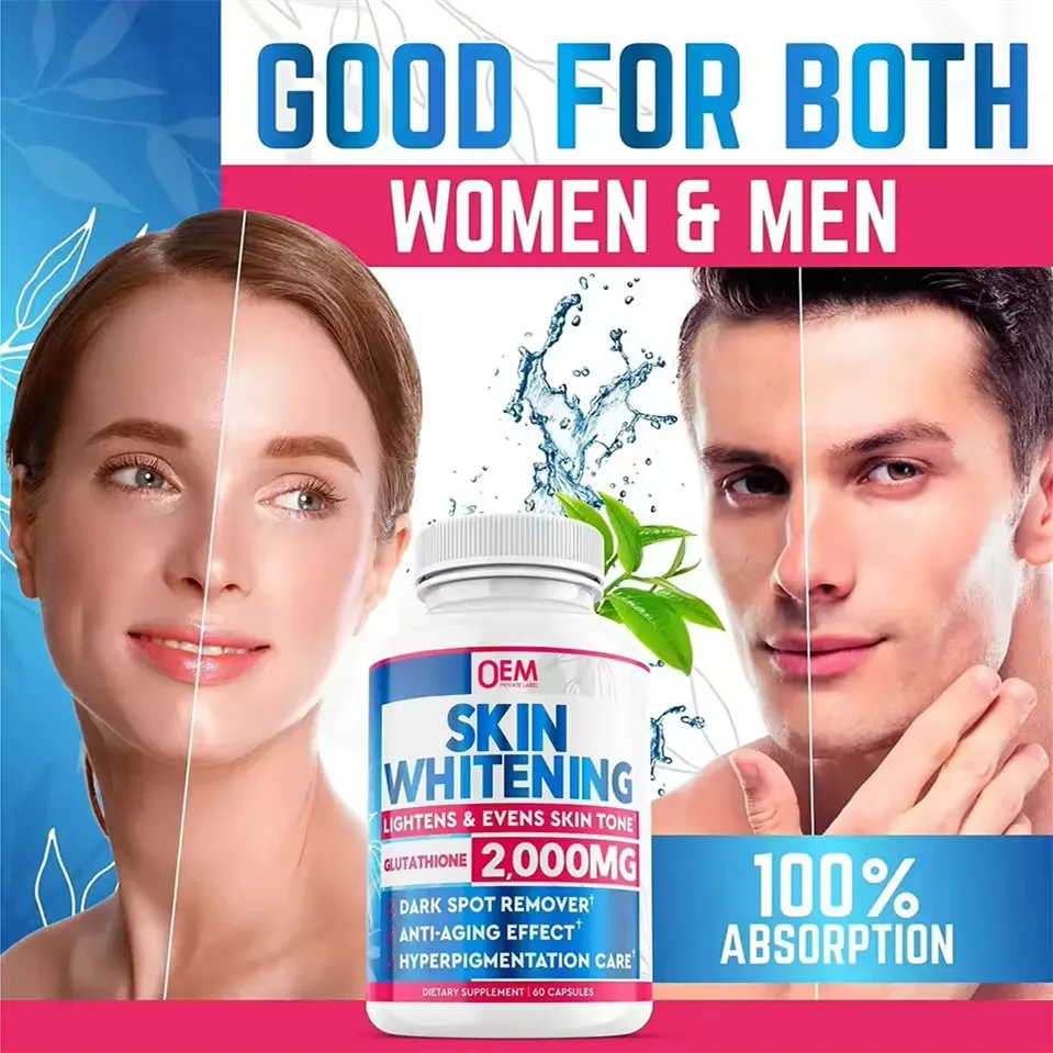 Private Label Oem Whitening Supplement Skin Whitening Pills Best Skin Whitening Pills Softgels Capsules