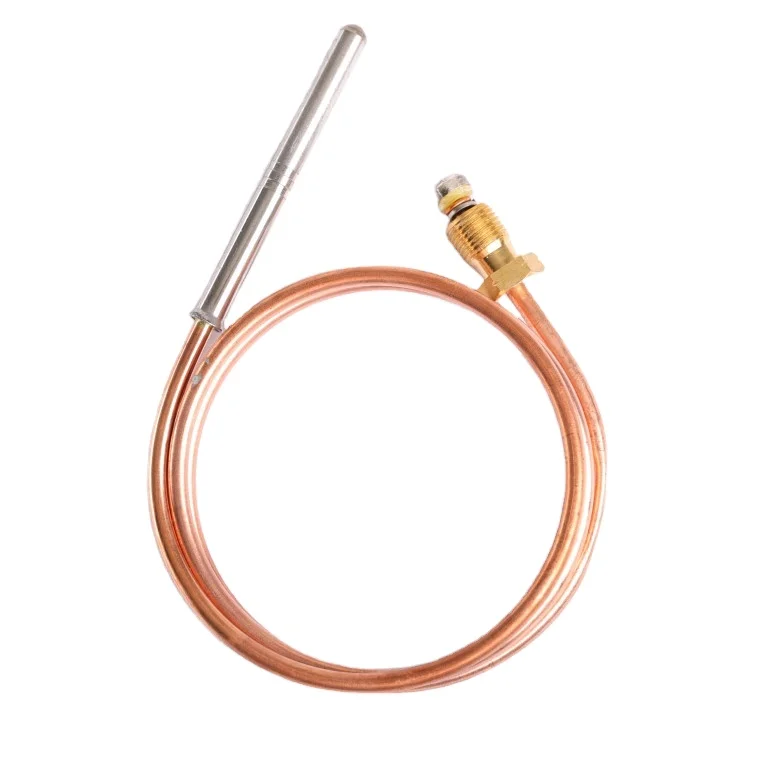Gas thermocouple immersion thermocouple