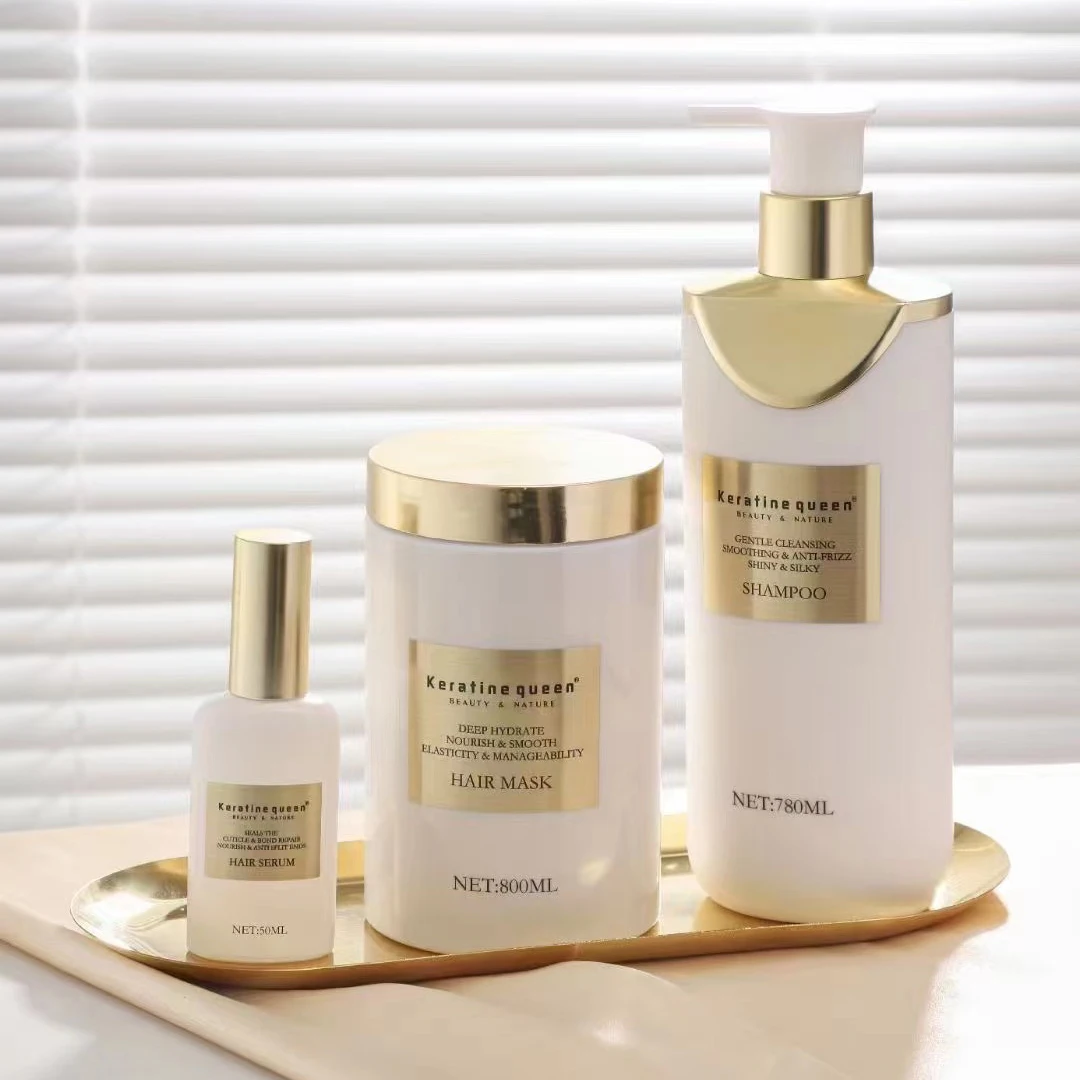 Private Label gentle cleansing smoothing and anti frizz  Sulfate Free Shampoo And Conditioner Set