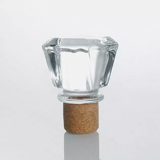 transparency clear round ball wine stopper Custom Crystal Glass Material Wine Bottle Stopper bottle stopper
