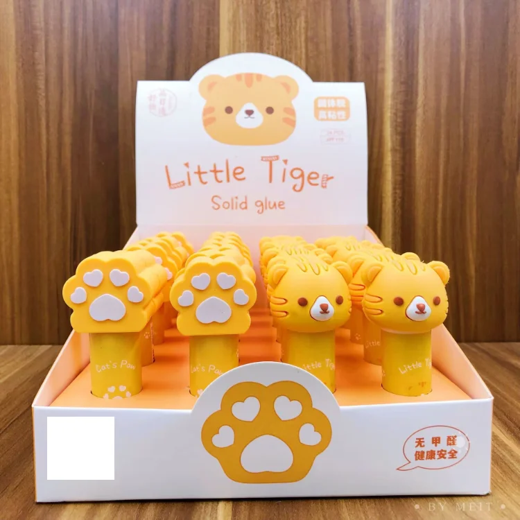 Wholesale SO Cute Kawaii Mini Glue stick Glue Stick PVA 18g For School Children