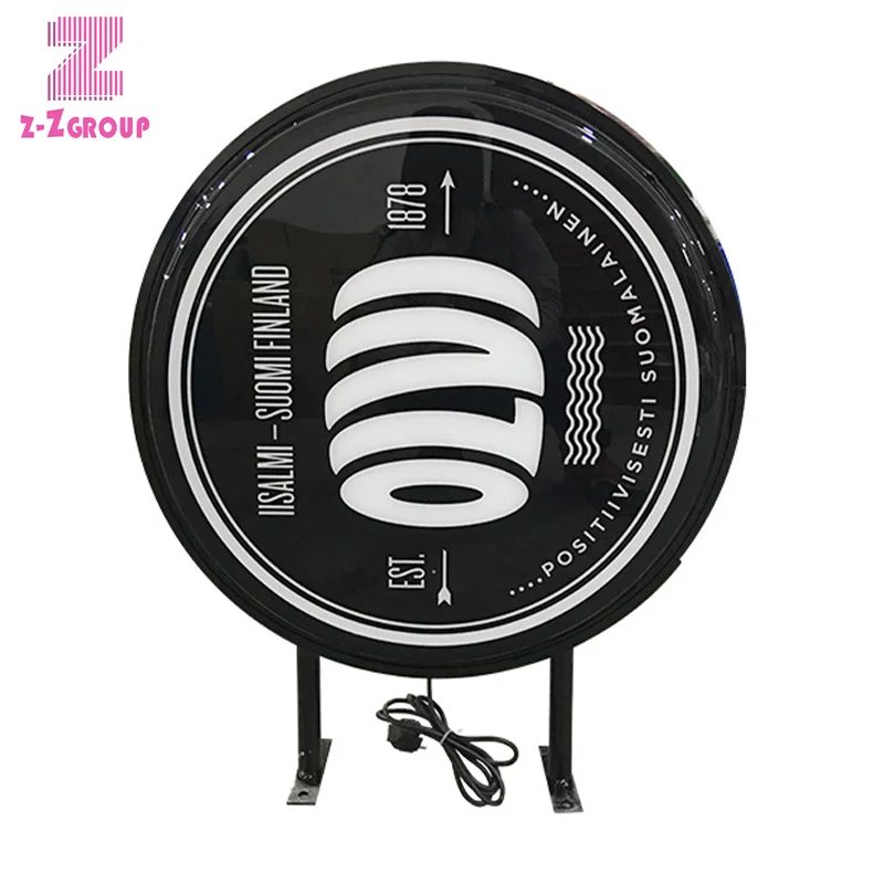 Aluminum Frame Custom Light Box Vacuum Forming Advertising Signs Waferpfoof Lightbox for Outdoor Display