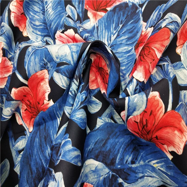 
100% polyester 75d*150d plain peach skin fabric 