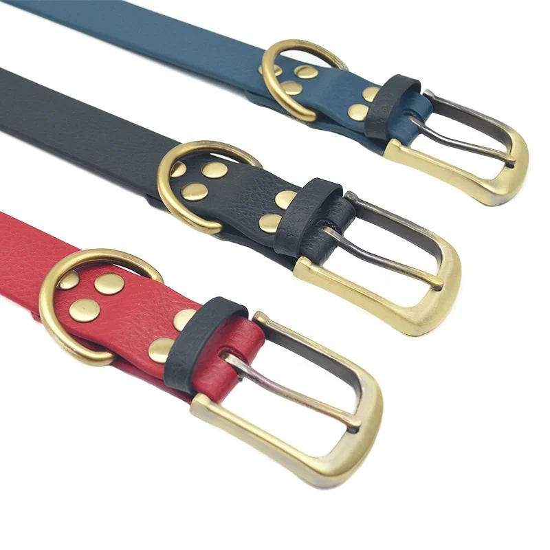 High Quality Heavy Duty Luxury Promotional TPU Poly Coated Custom Imprinted Dog Collars