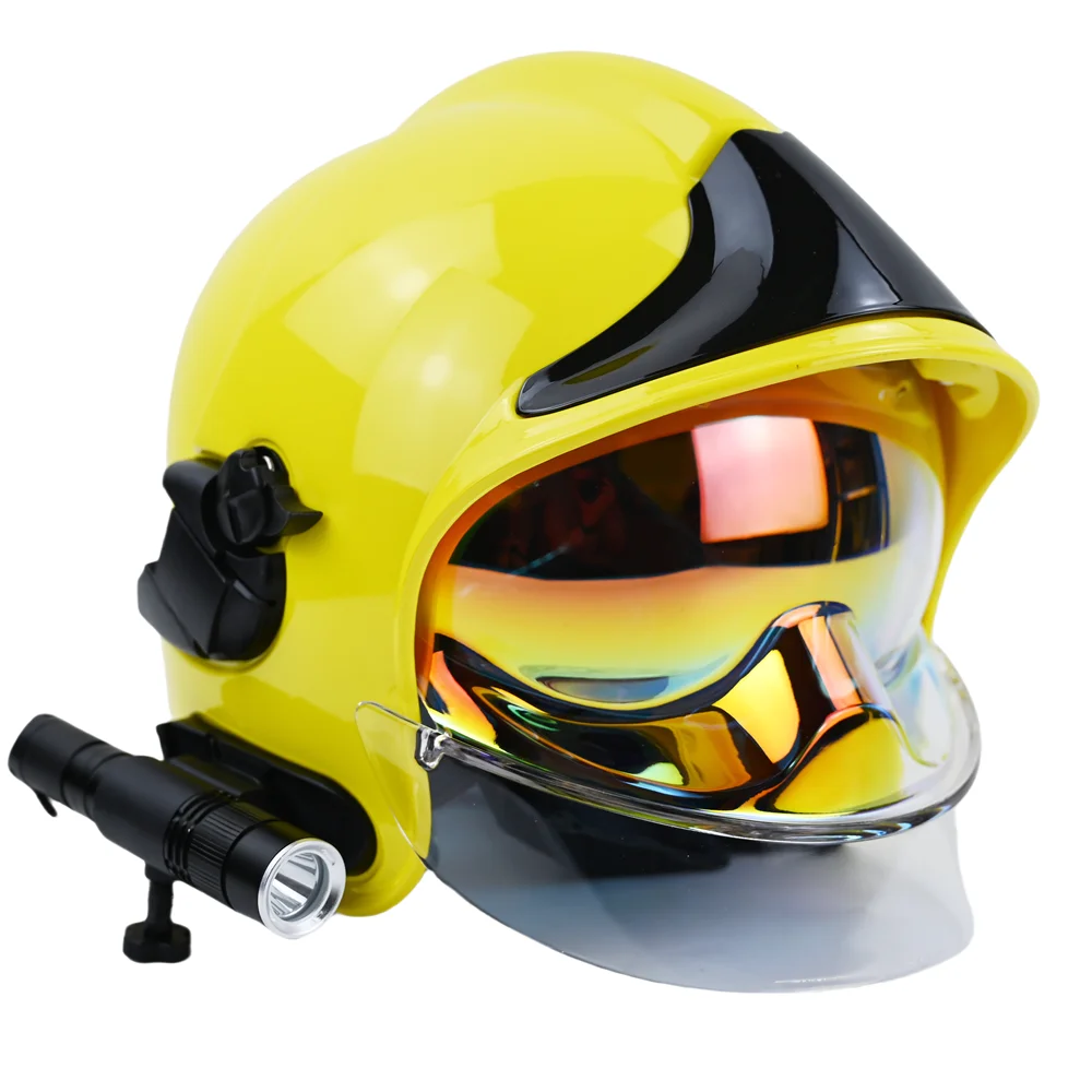ANBEN FIRE CE Certificated Various colors available Firefighting Safety Helmet for Wildfire Firefighting F1 Fireman Helmet
