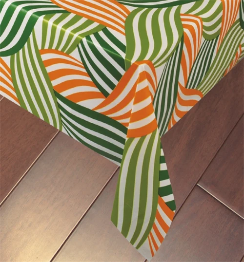 customize multi-size transparent plastic anti-scalding disposable table cover crystal clear soft glass pvc table cloth
