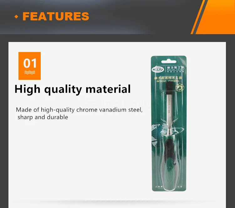 High Quality Flat Chisel High Quality Round Shank Round Collar Pneumatic Hammer Point Chisel Flat 