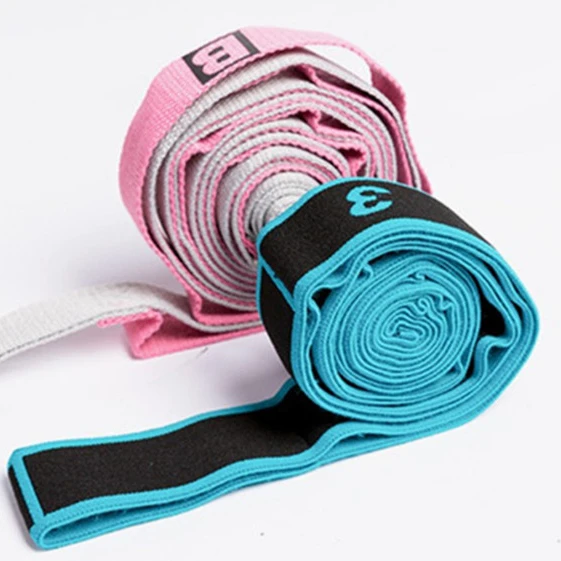 Эластичный ремешок для йоги с петлями для физиотерапии гимнастики