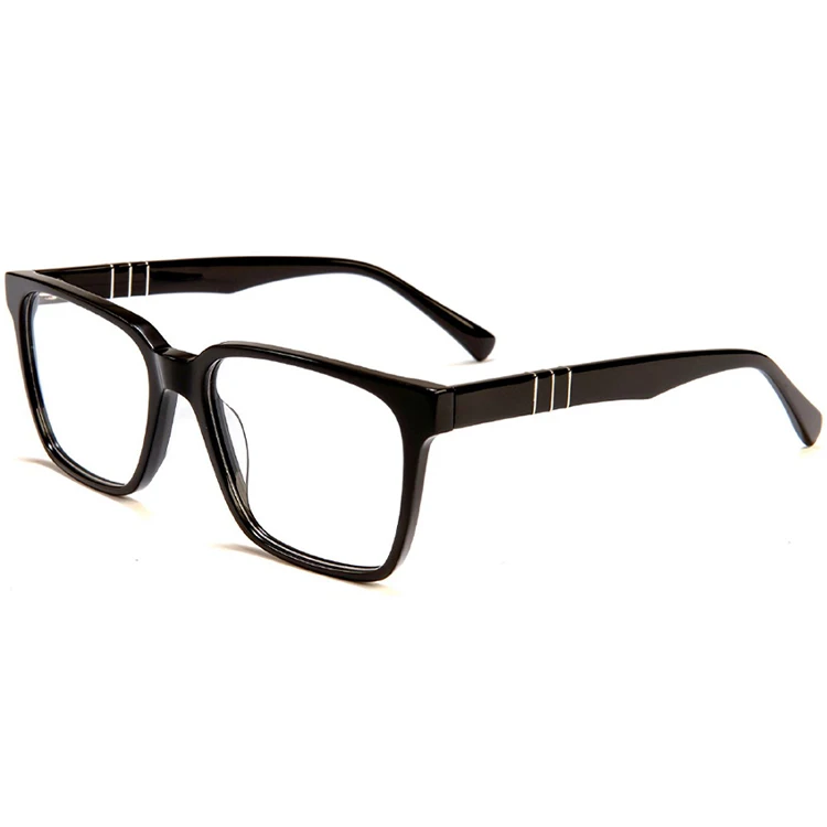 newest design large rectantgle eyeglasses frames men women custom logo classical oversize square eyewear acetate optical frames