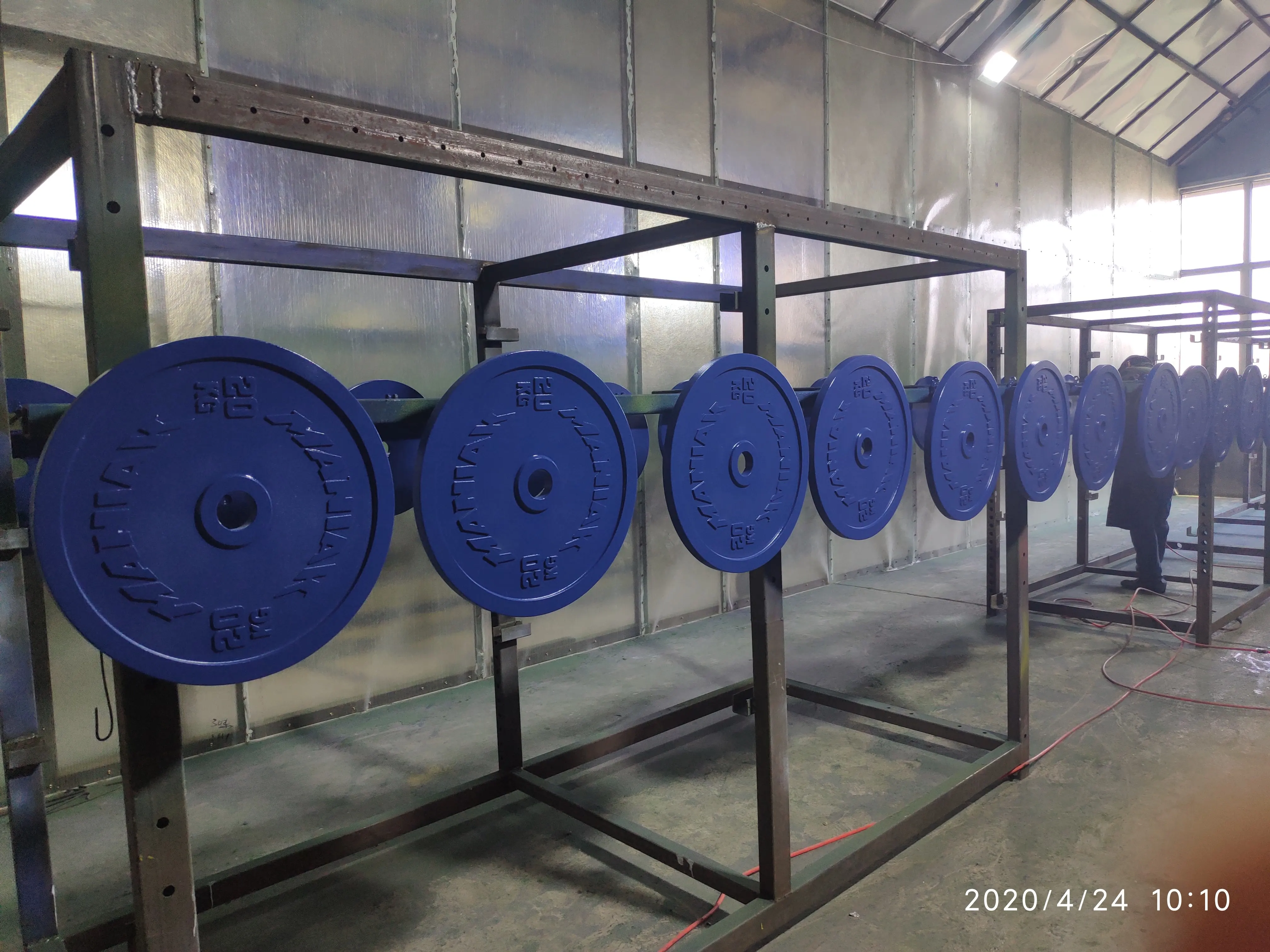 Gym Equipment Calibrated Kg Steel Plate Powerlifting Disc Famous brands supplier
