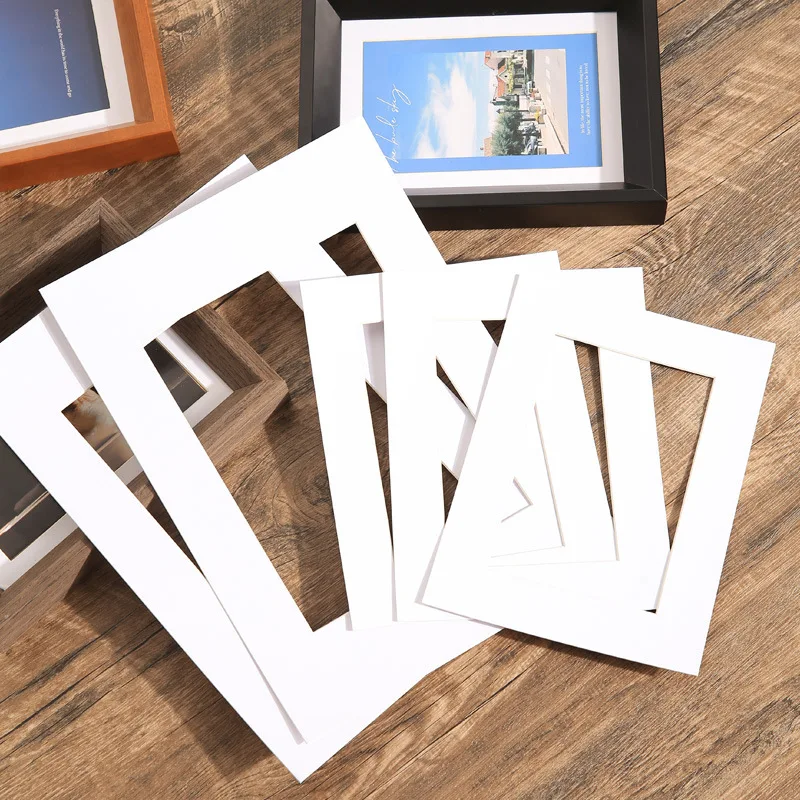 High Quality Paper Photo Frame custom 5x7 8x10 4x6 Sizes Picture Frame Decoration