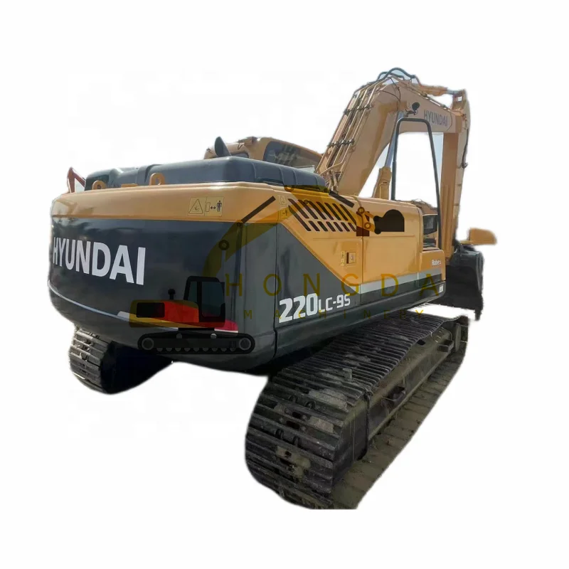 Korea Hyundai 220 подержанный экскаватор 22 тонны 220lc Китай по низкой цене