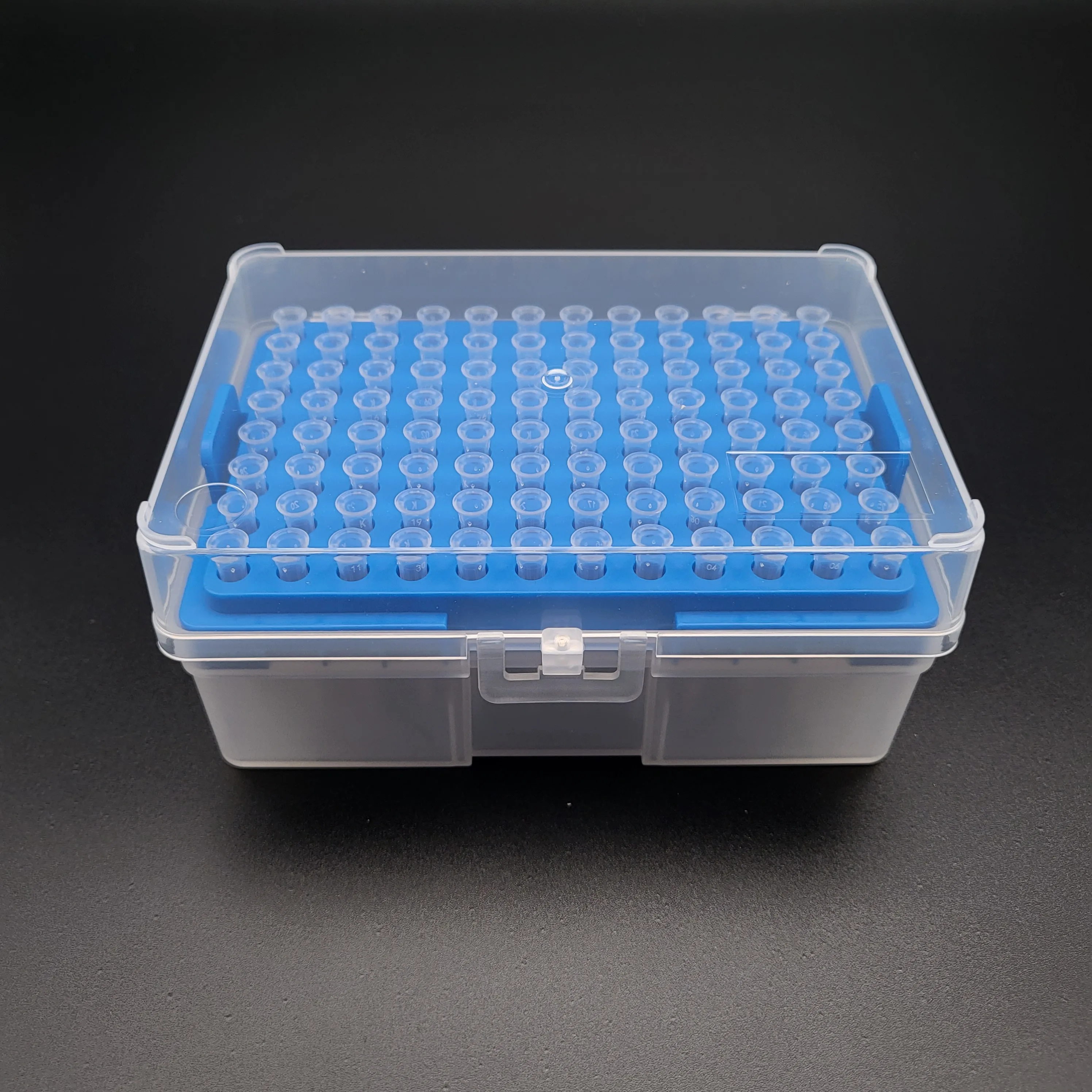 Lab Plastic Disposable Racked Sterile Filter Pipette Tips 10ul  Sterilized