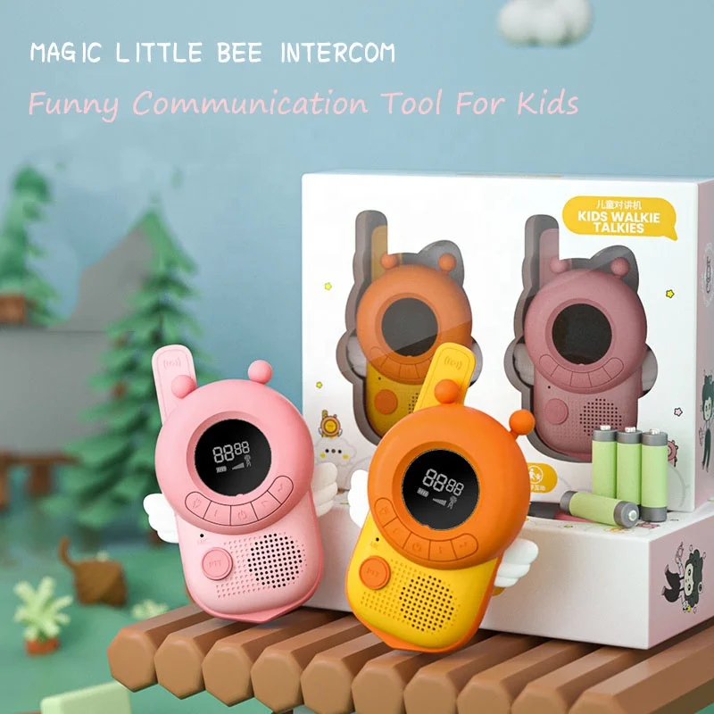 Wholesale Toys Gift 3KM Distance Interphone Rechargeable Kids Long Range Walkie Talkie