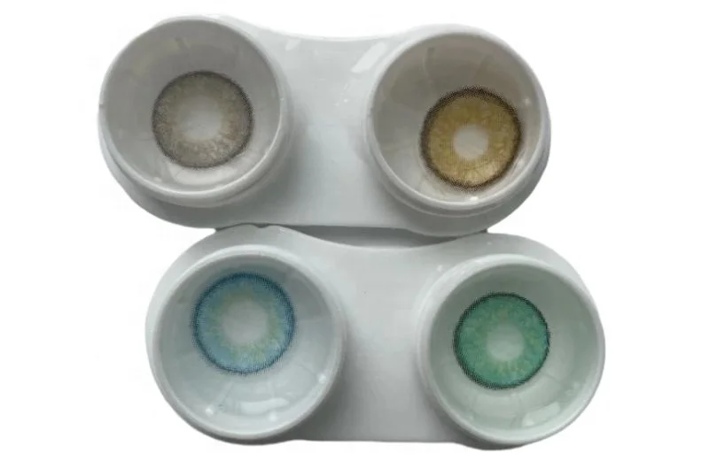 Russian wildcat Unicorn top fresh color beauty 3 tone high quality wholesale cosmetics natural contact lenses
