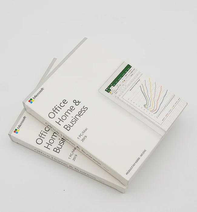 Офисный продукт, полный ящик, Microsoft Office, 2019, для дома и бизнеса, привязка, онлайн Активация, офис, 2019